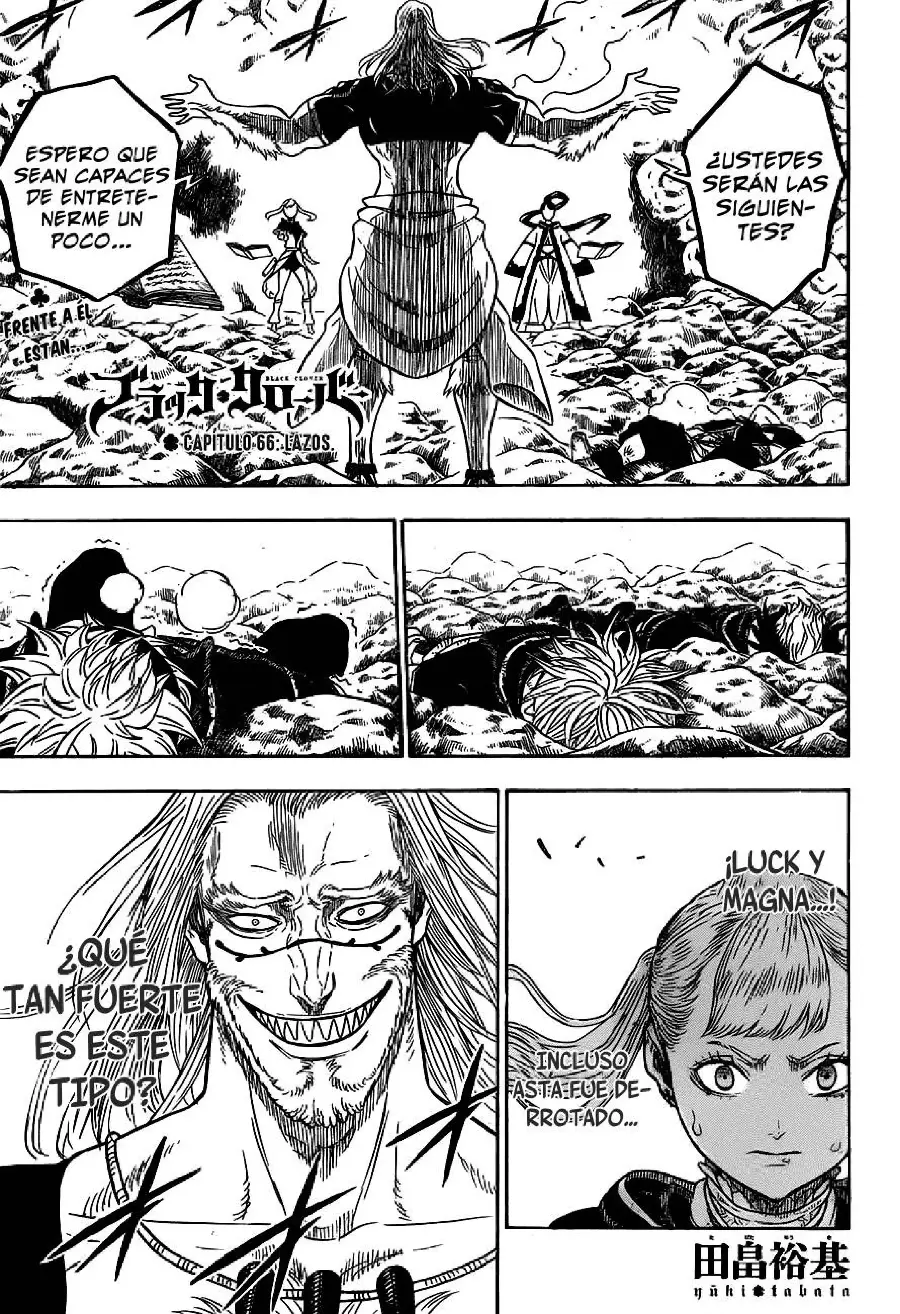 Black Clover capítulo 67, página 2