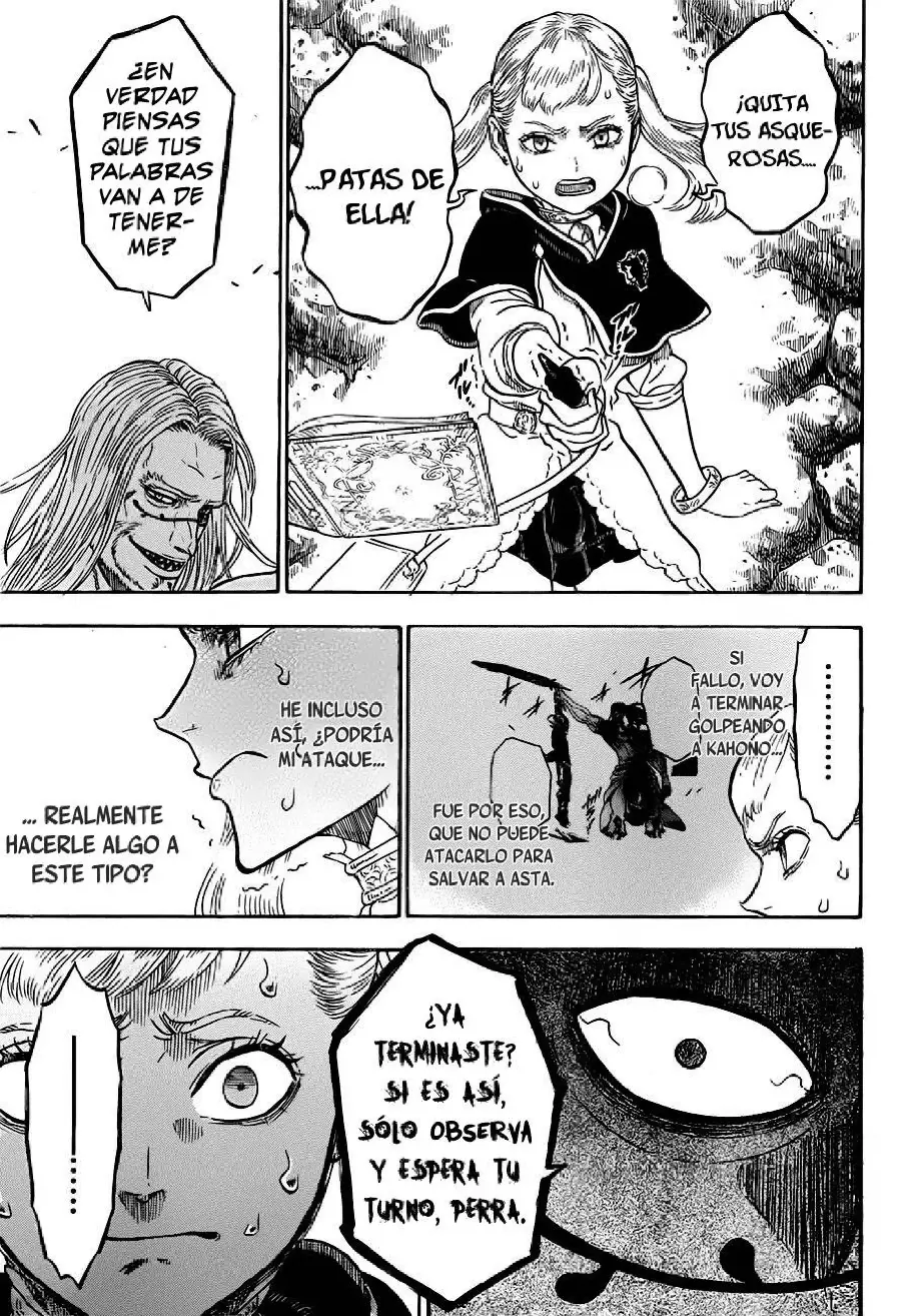 Black Clover capítulo 67, página 15