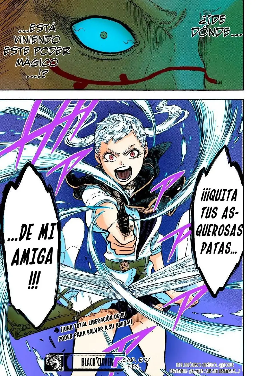 Black Clover capítulo 67, página 19