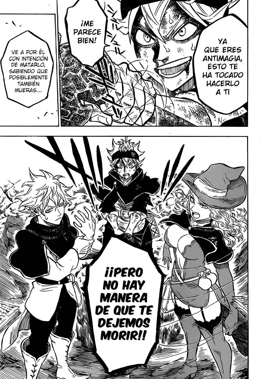 Black Clover capítulo 69, página 14