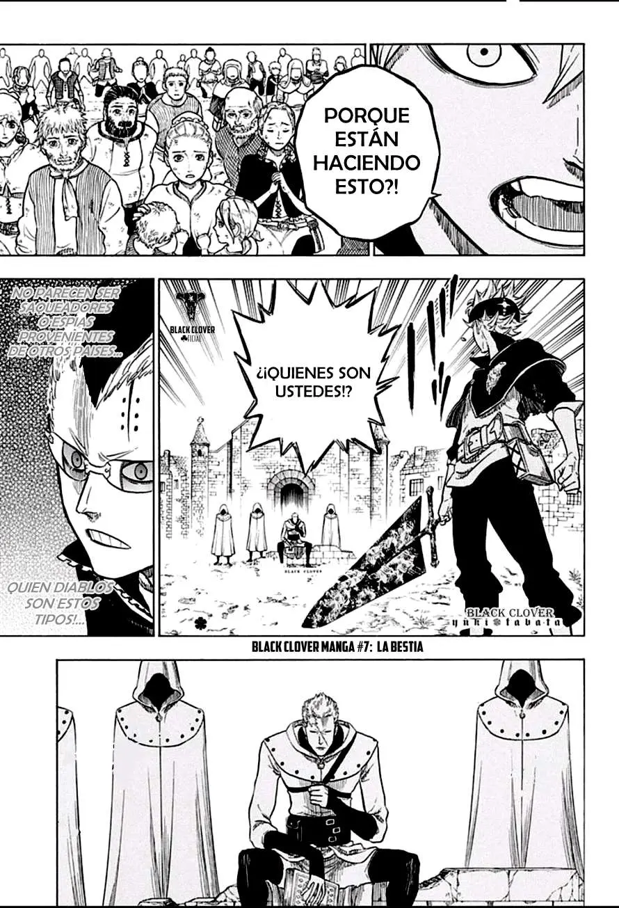 Black Clover capítulo 7, página 1