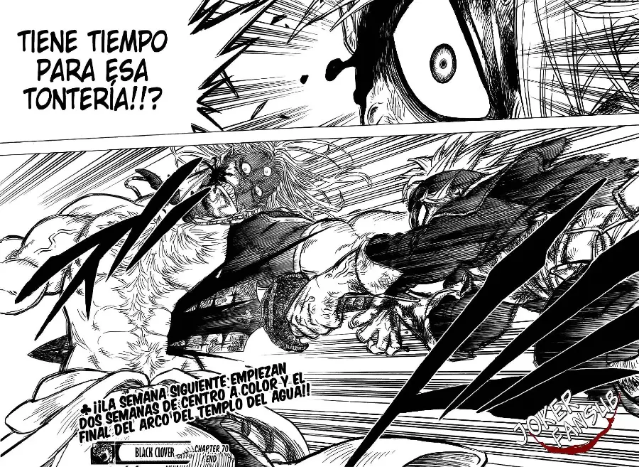 Black Clover capítulo 70, página 17