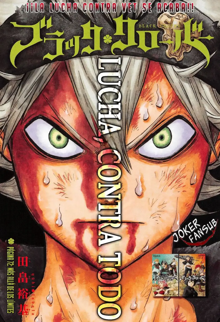 Black Clover capítulo 72, página 2