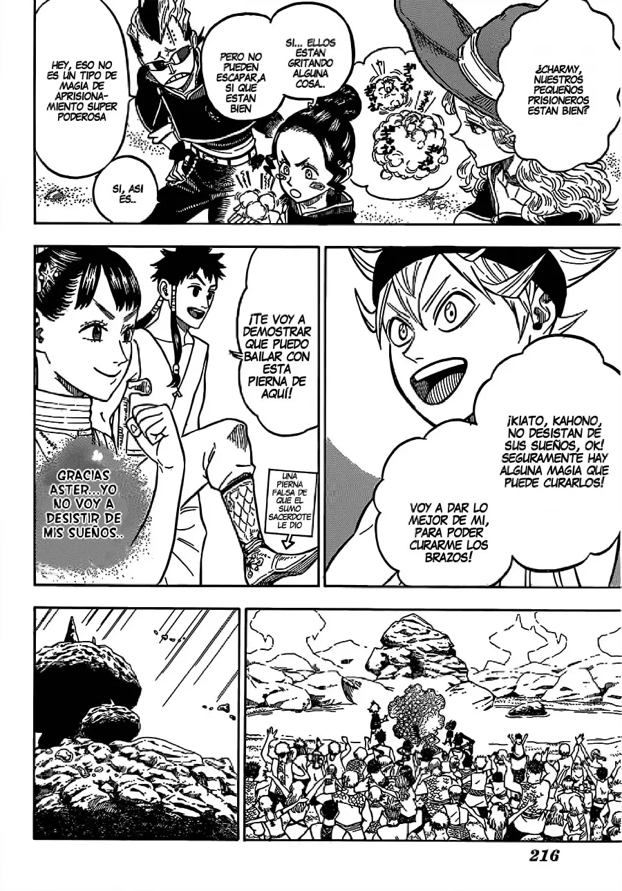 Black Clover capítulo 74, página 3