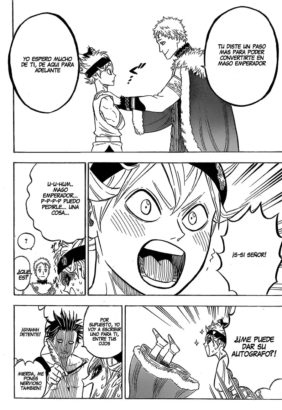Black Clover capítulo 74, página 11