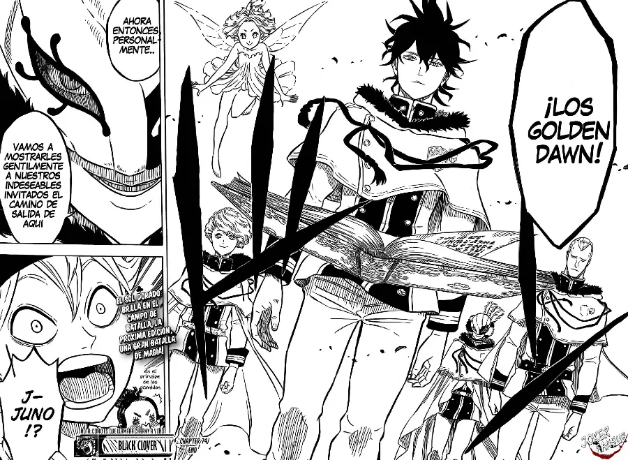 Black Clover capítulo 74, página 16