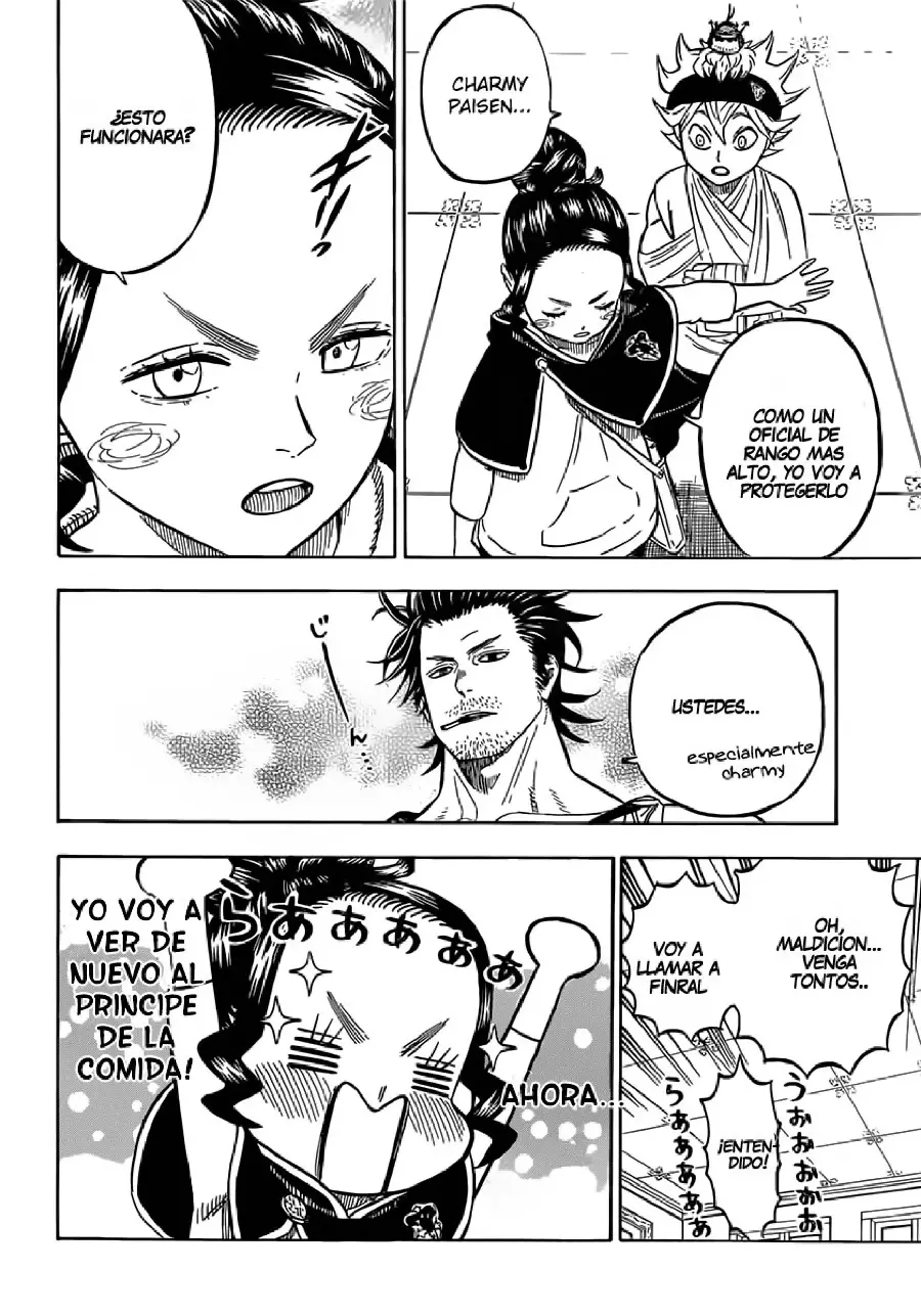 Black Clover capítulo 75, página 15