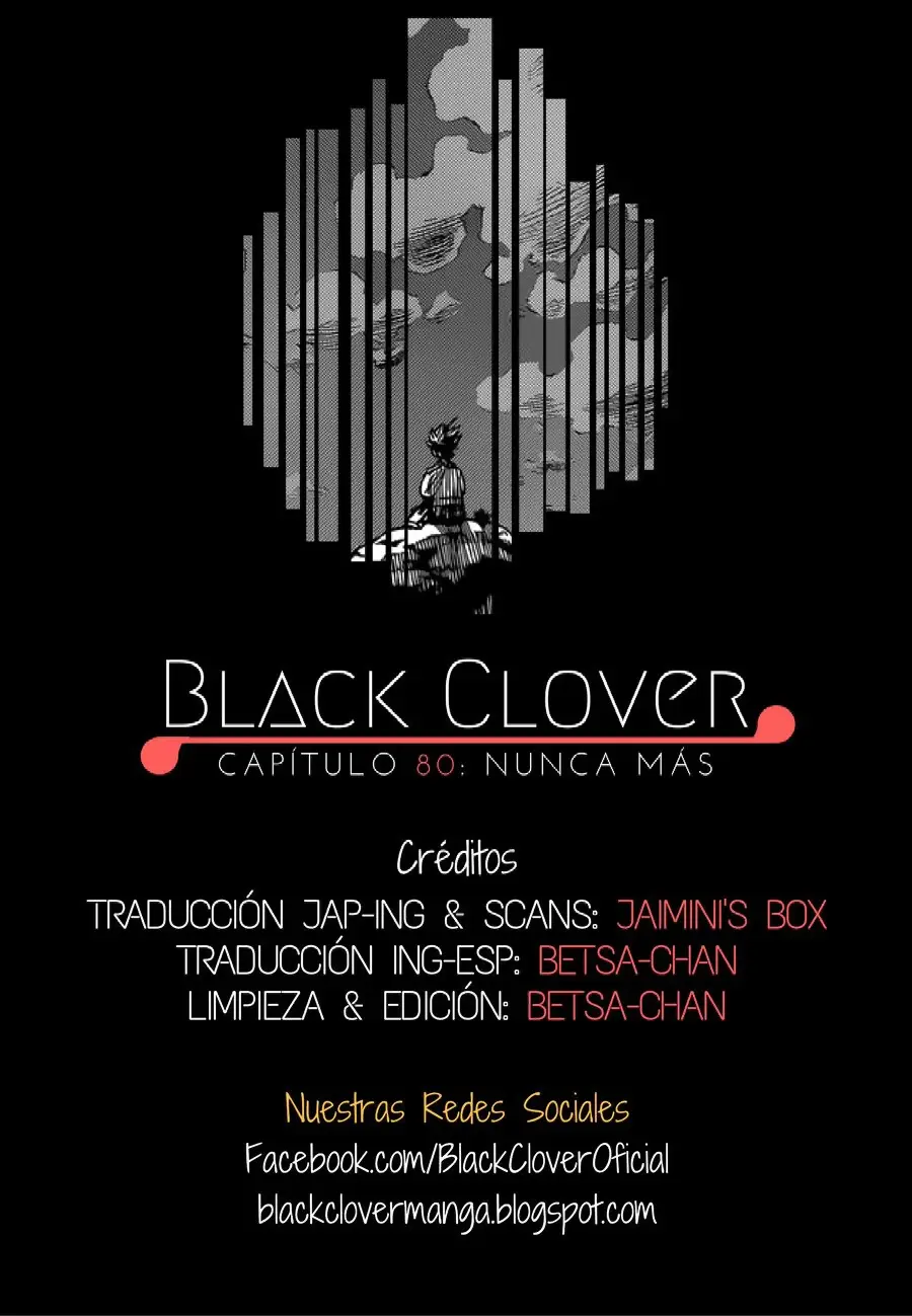 Black Clover capítulo 80, página 1