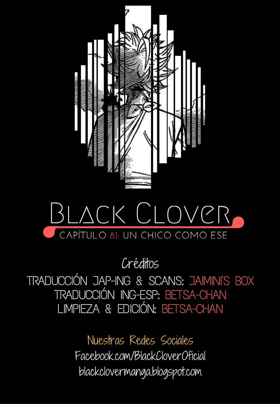 Black Clover capítulo 81, página 1