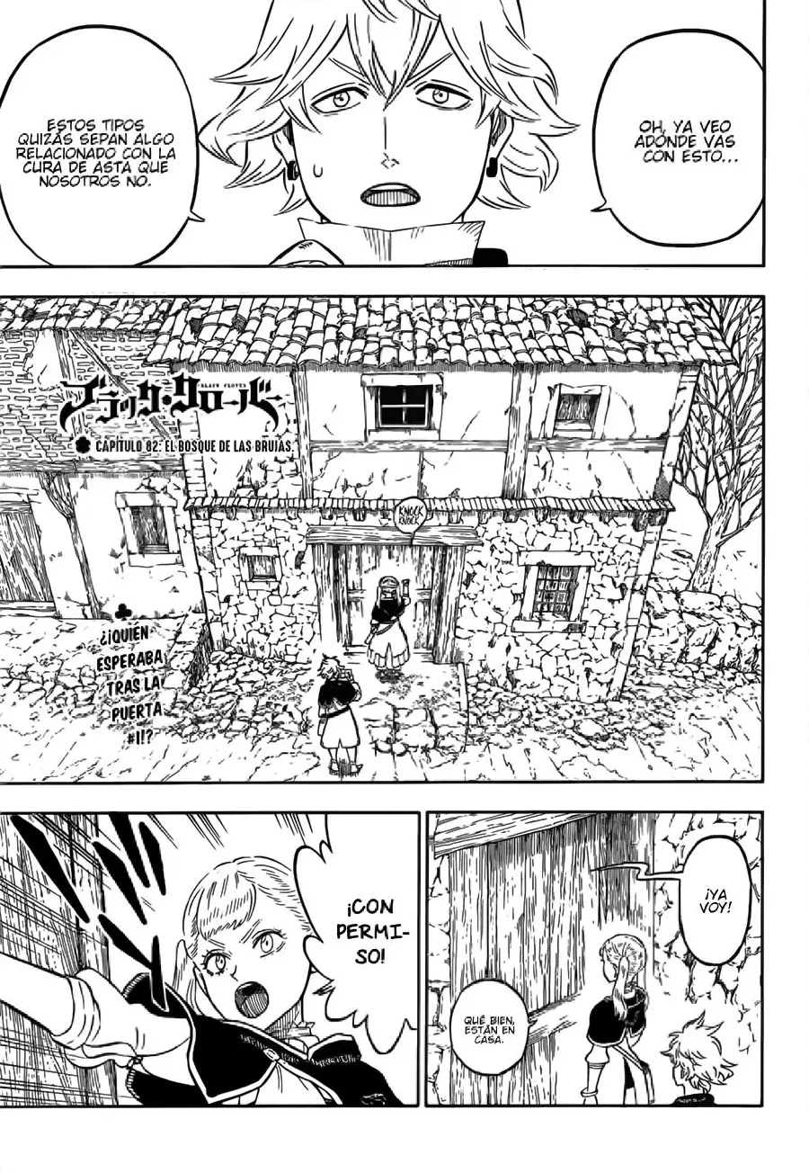 Black Clover capítulo 82, página 2