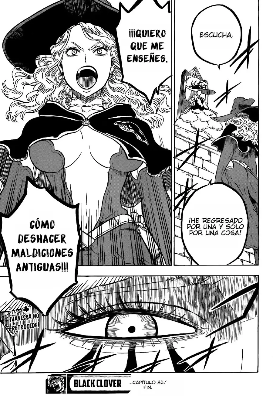 Black Clover capítulo 82, página 17