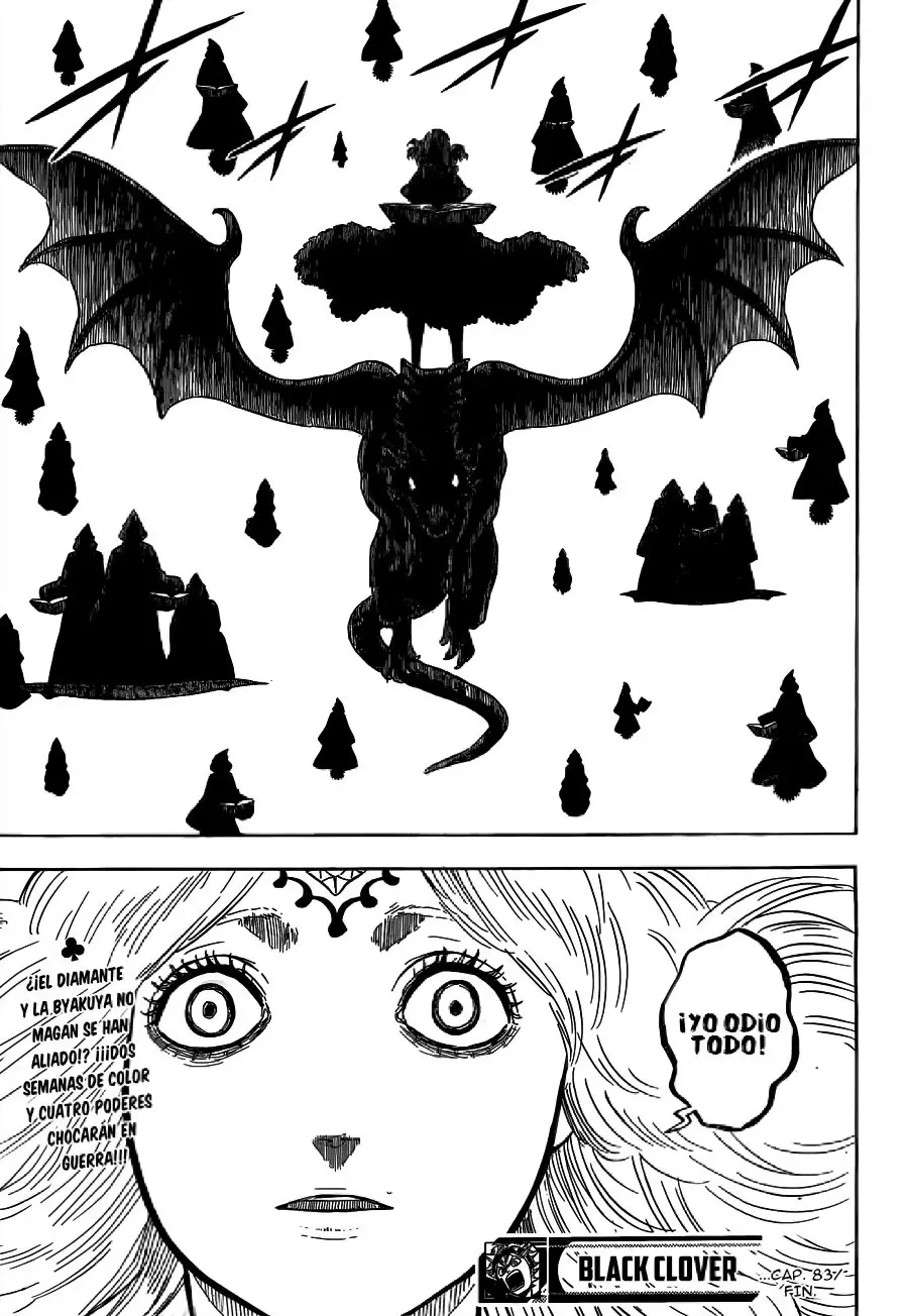 Black Clover capítulo 83, página 18