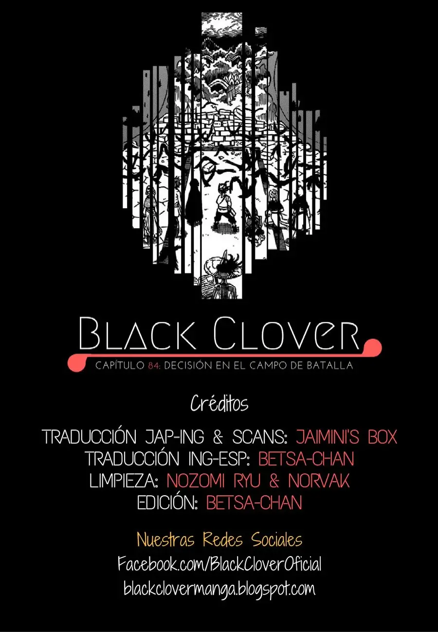 Black Clover capítulo 84, página 1
