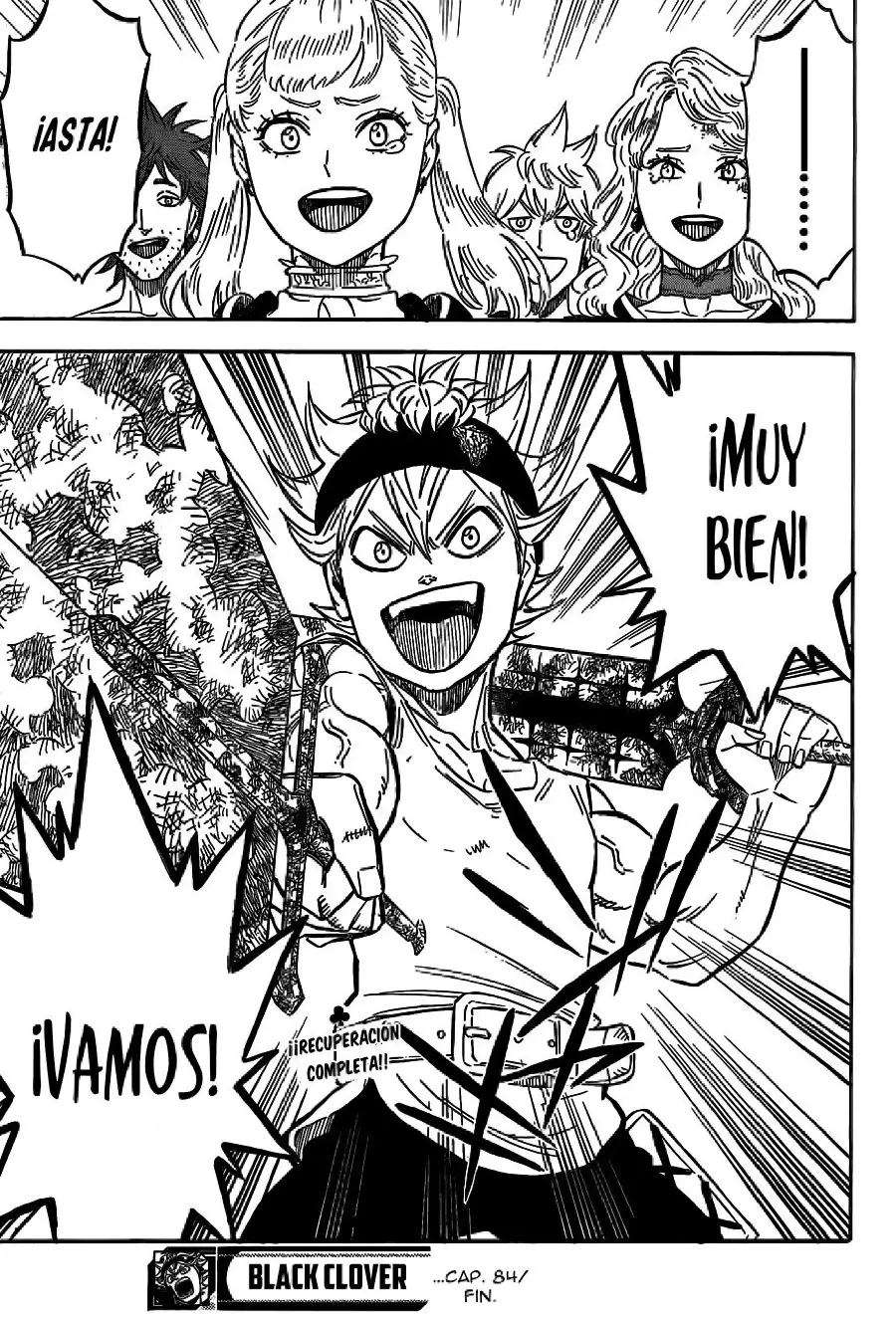 Black Clover capítulo 84, página 20
