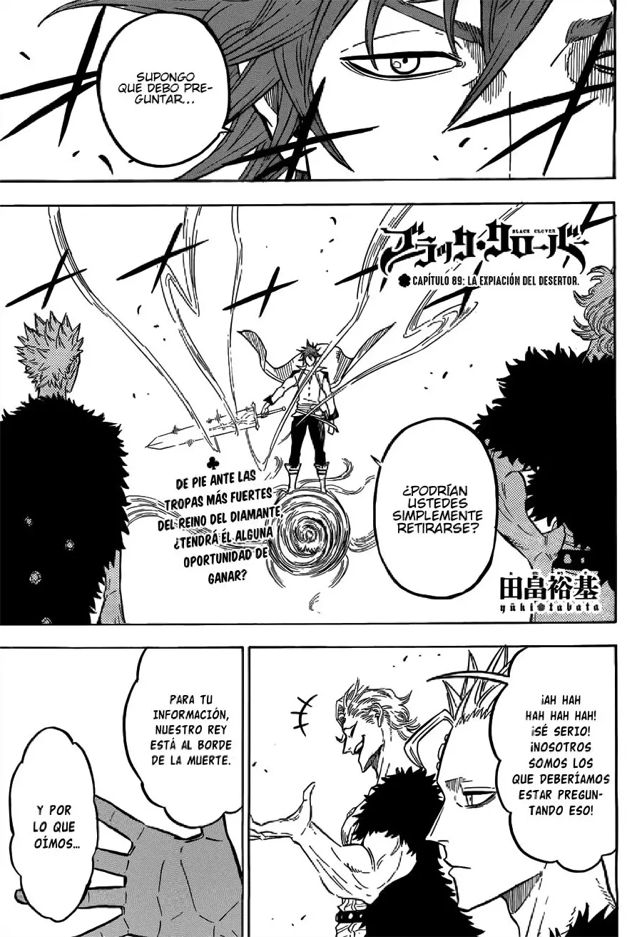 Black Clover capítulo 89, página 2