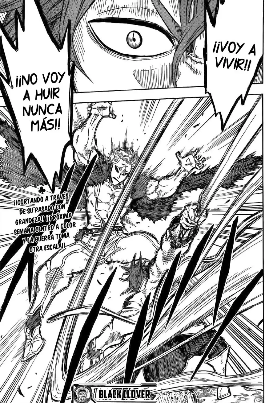Black Clover capítulo 89, página 18