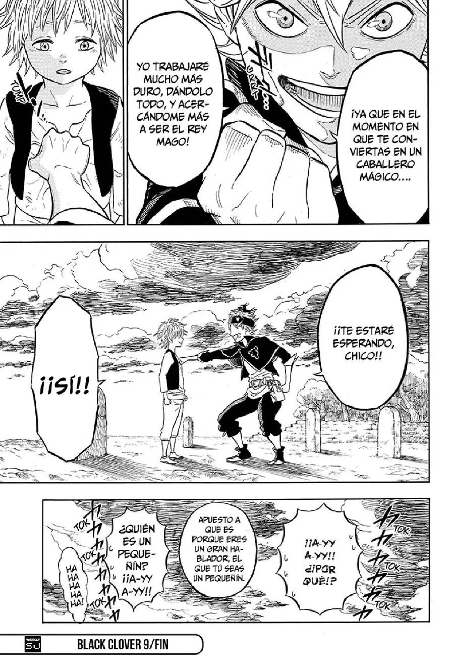Black Clover capítulo 9, página 20