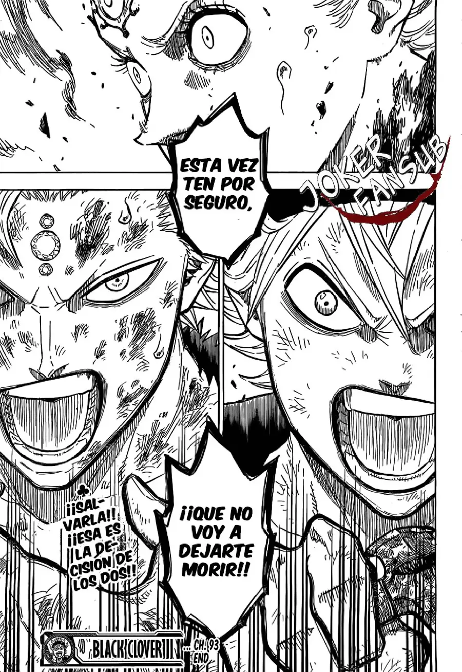 Black Clover capítulo 92, página 18