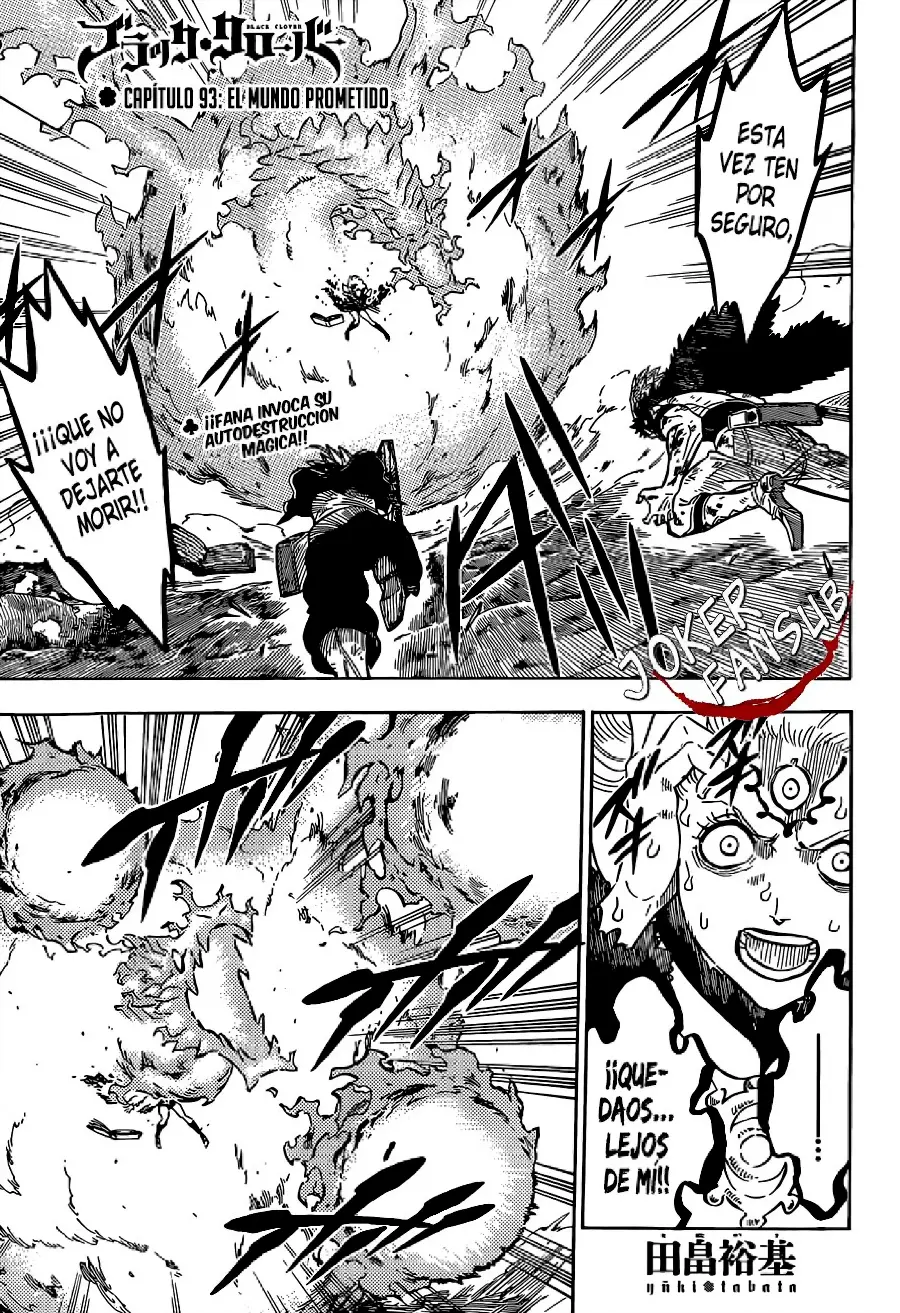 Black Clover capítulo 93, página 2