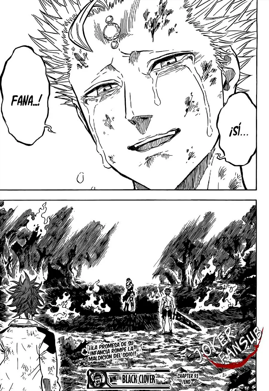Black Clover capítulo 93, página 17