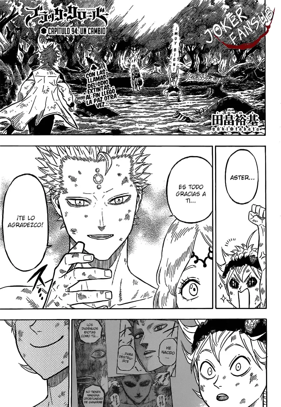 Black Clover capítulo 94, página 2