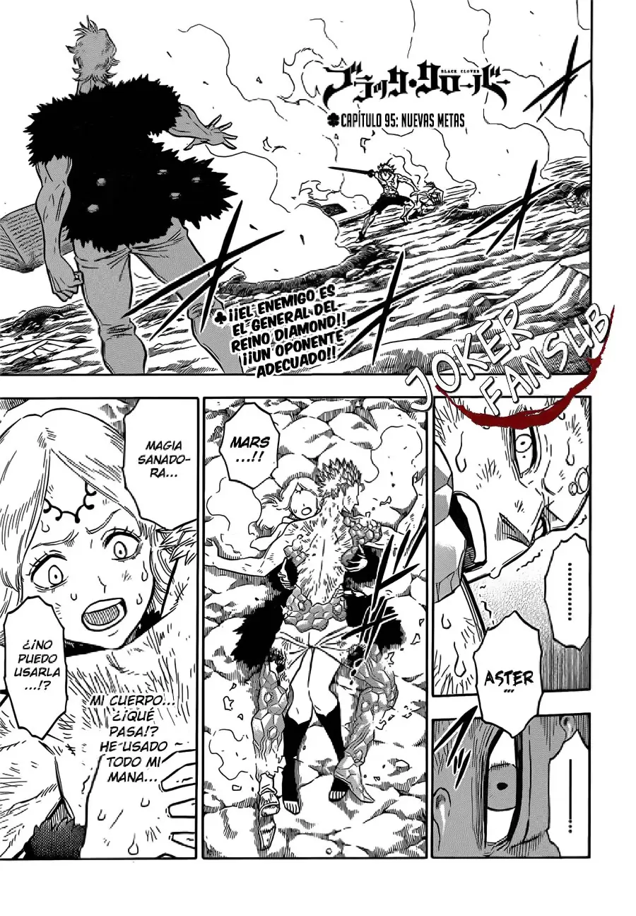 Black Clover capítulo 95, página 2