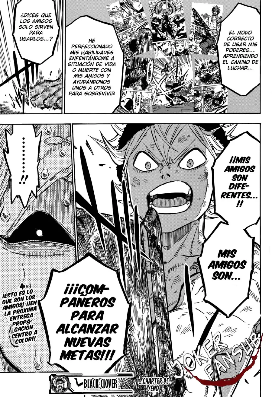 Black Clover capítulo 95, página 17