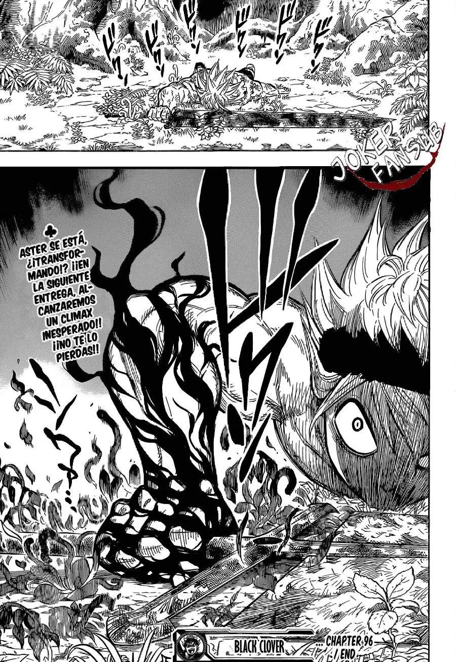 Black Clover capítulo 96, página 18