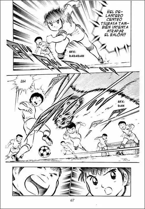 Capitán Tsubasa capítulo 26, página 54