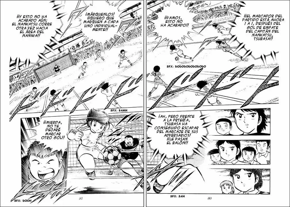 Capitán Tsubasa capítulo 26, página 64