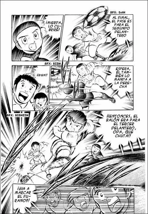 Capitán Tsubasa capítulo 28, página 64