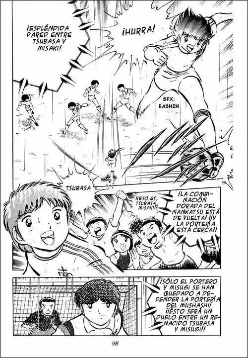 Capitán Tsubasa capítulo 31, página 50