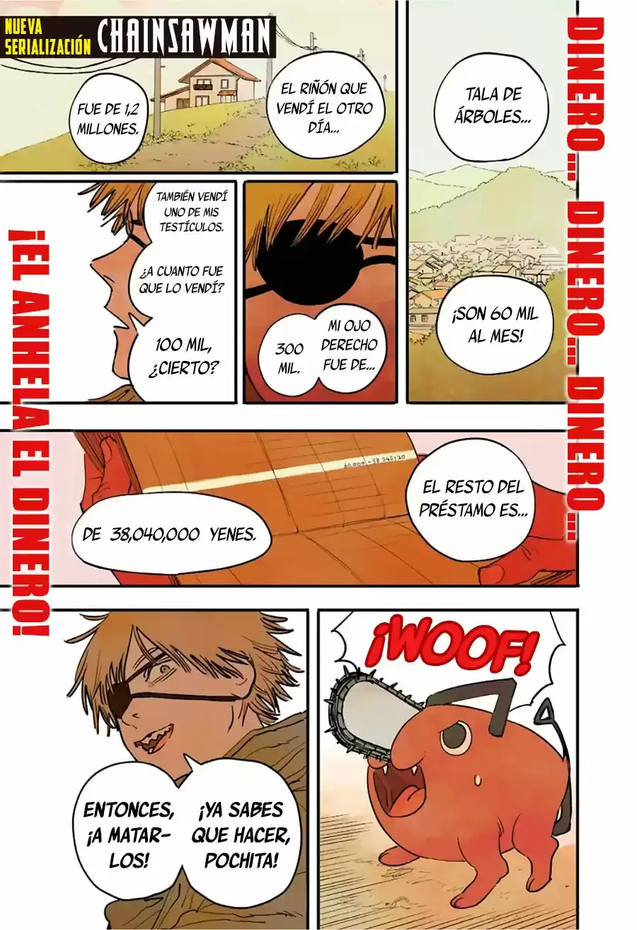 Chainsaw Man capítulo 1, página 2