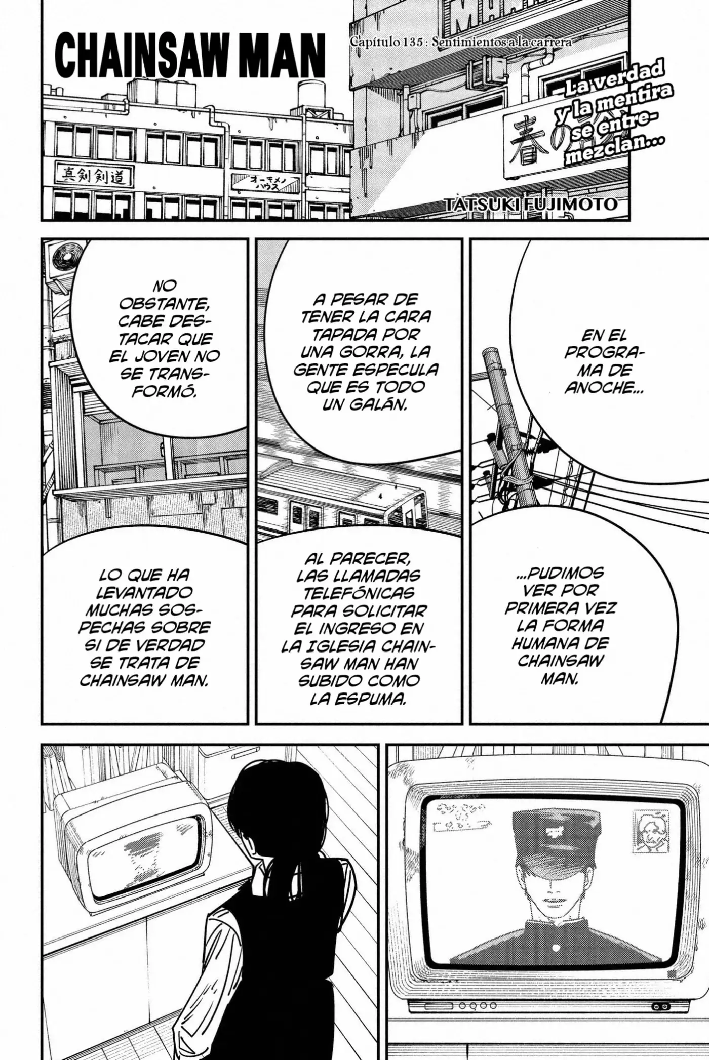 Chainsaw Man capítulo 135, página 1