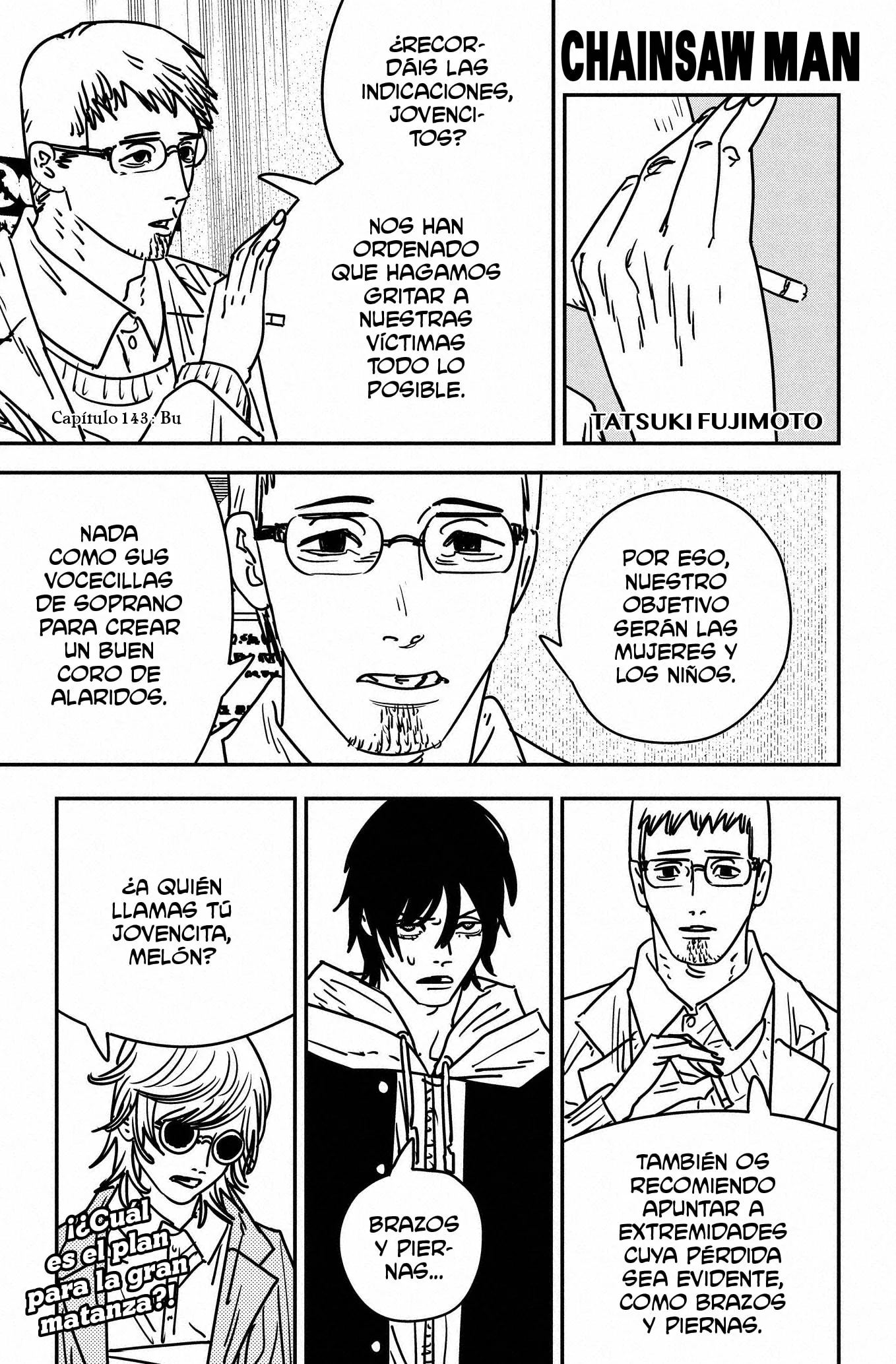 Chainsaw Man capítulo 143, página 1