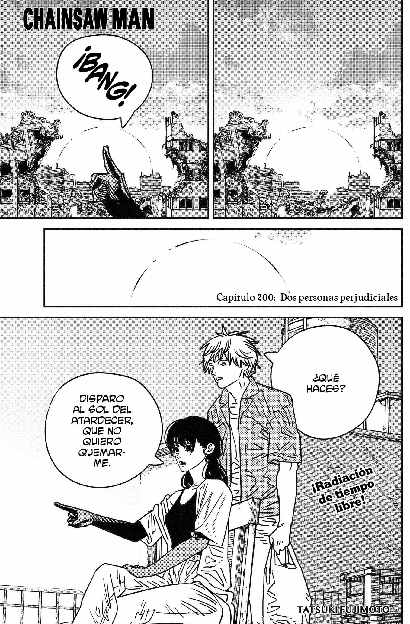 Chainsaw Man capítulo 200, página 1