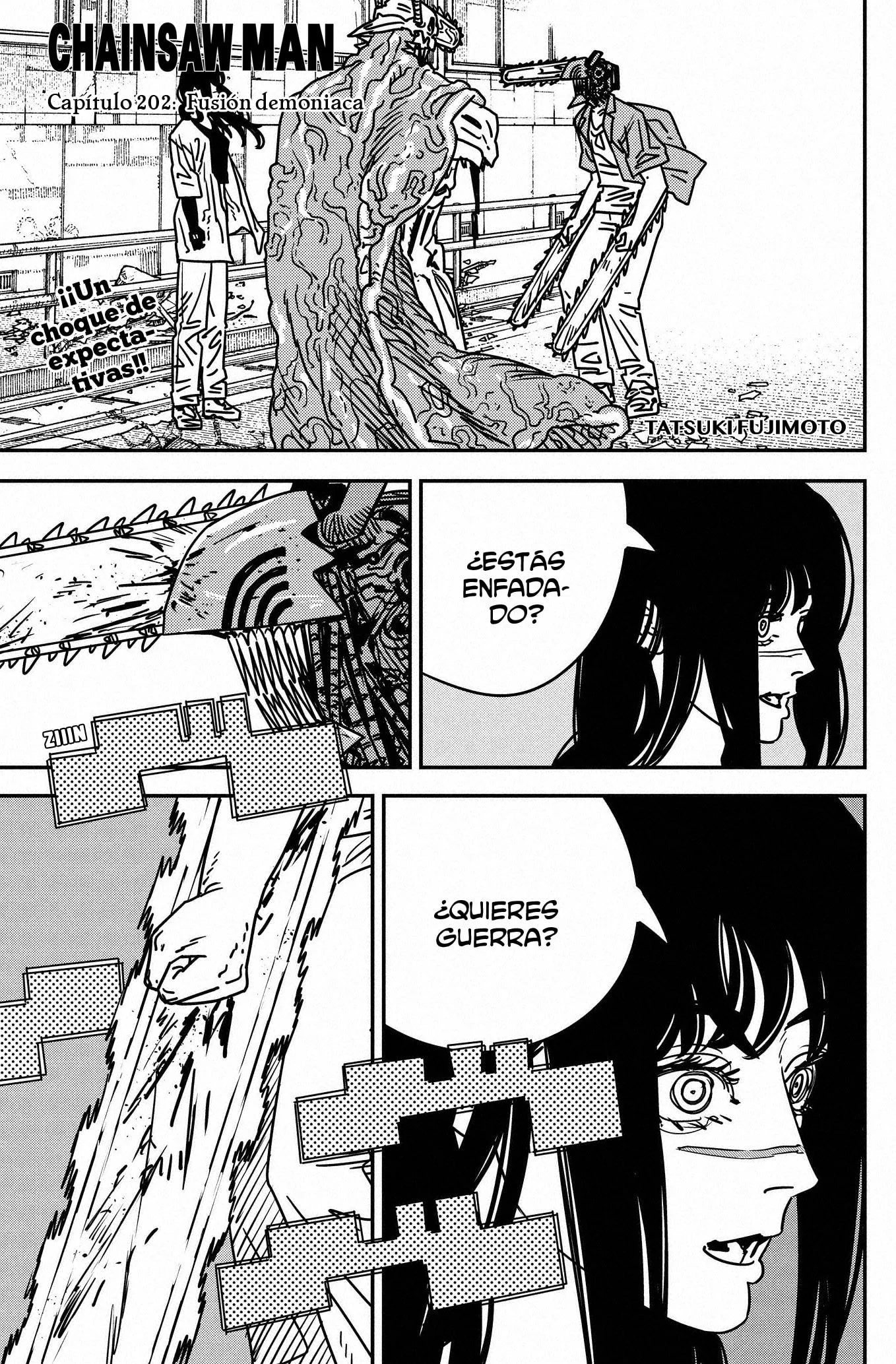 Chainsaw Man capítulo 202, página 1