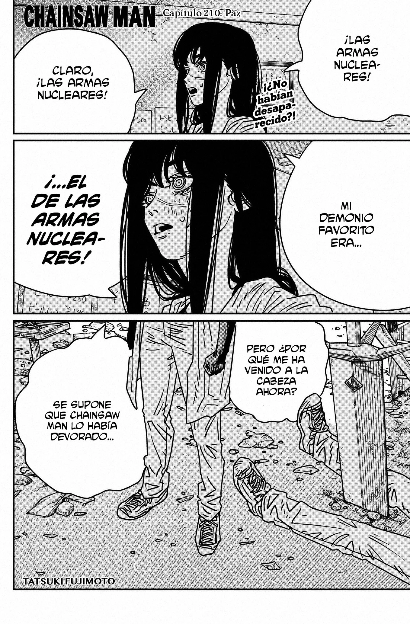 Chainsaw Man capítulo 210, página 1