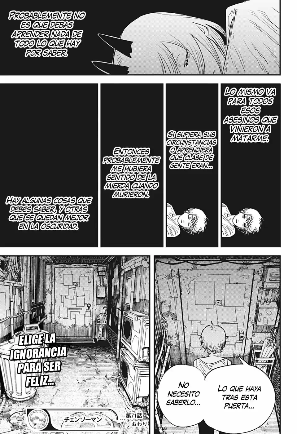 Chainsaw Man capítulo 71, página 22