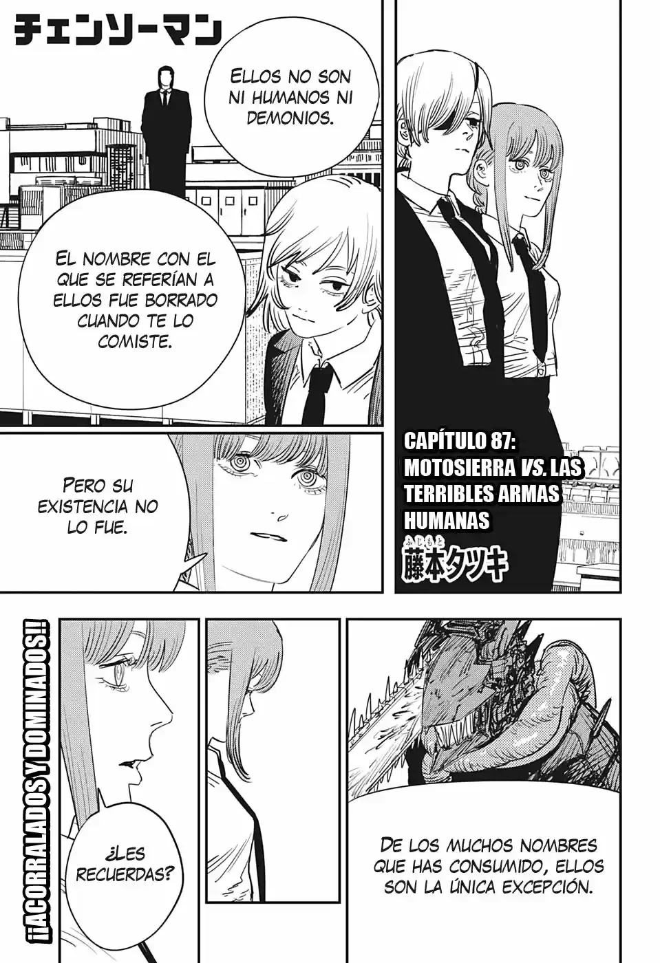 Chainsaw Man capítulo 87, página 2
