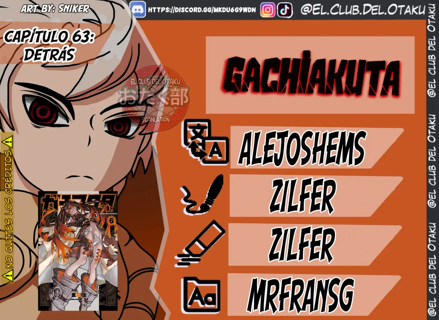 Gachiakuta capítulo 63, página 1