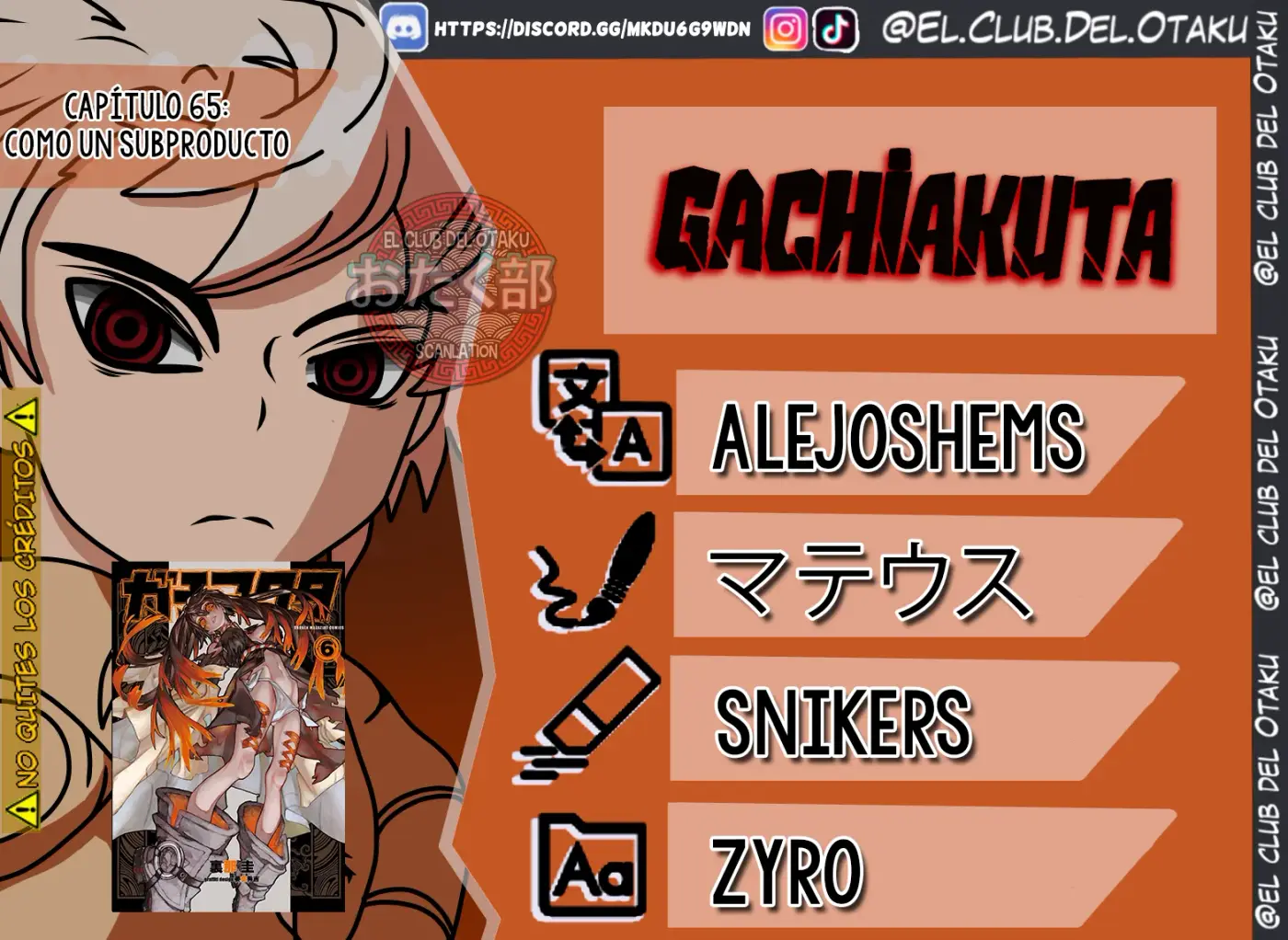 Gachiakuta capítulo 65, página 1