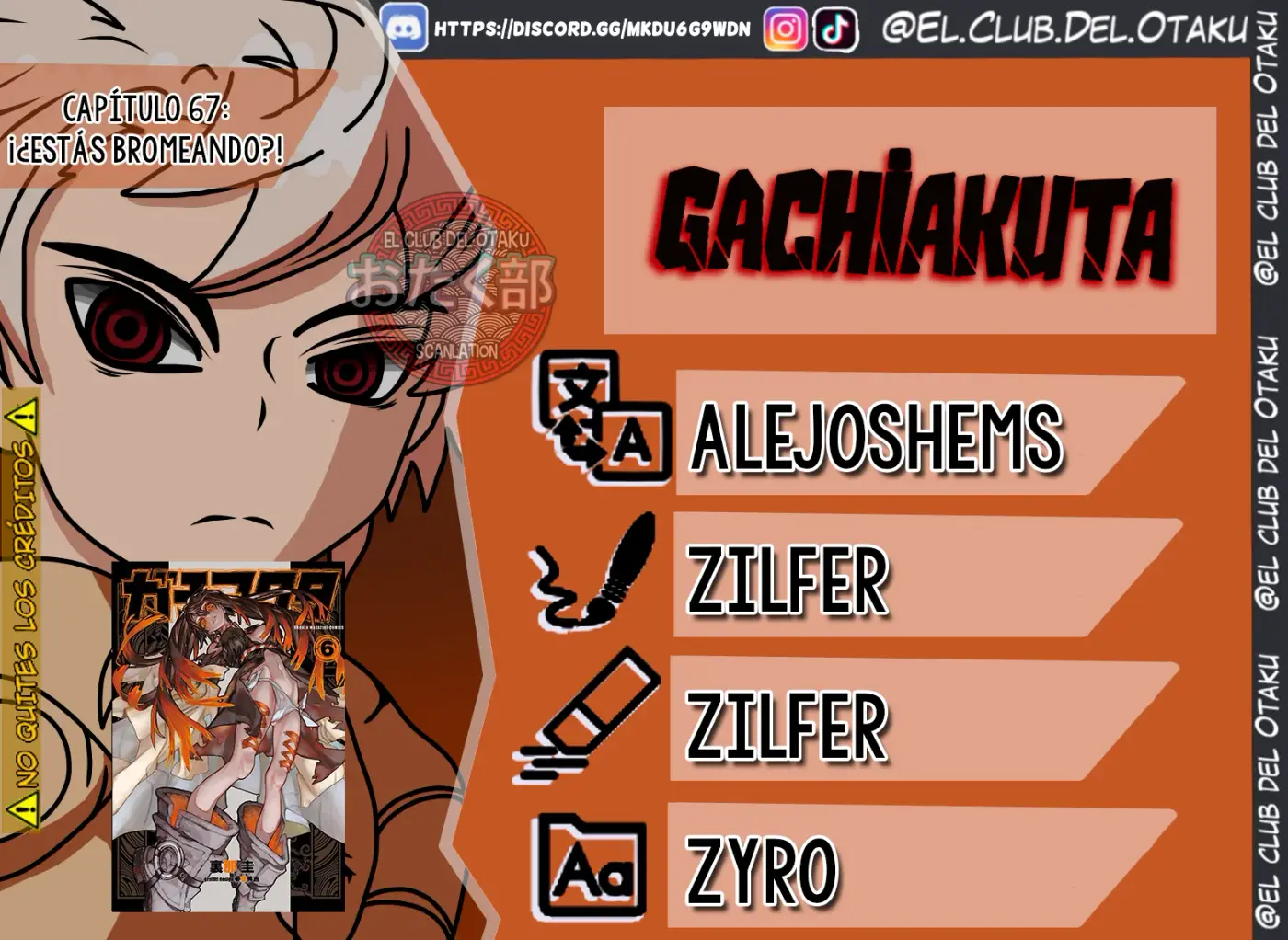 Gachiakuta capítulo 67, página 1