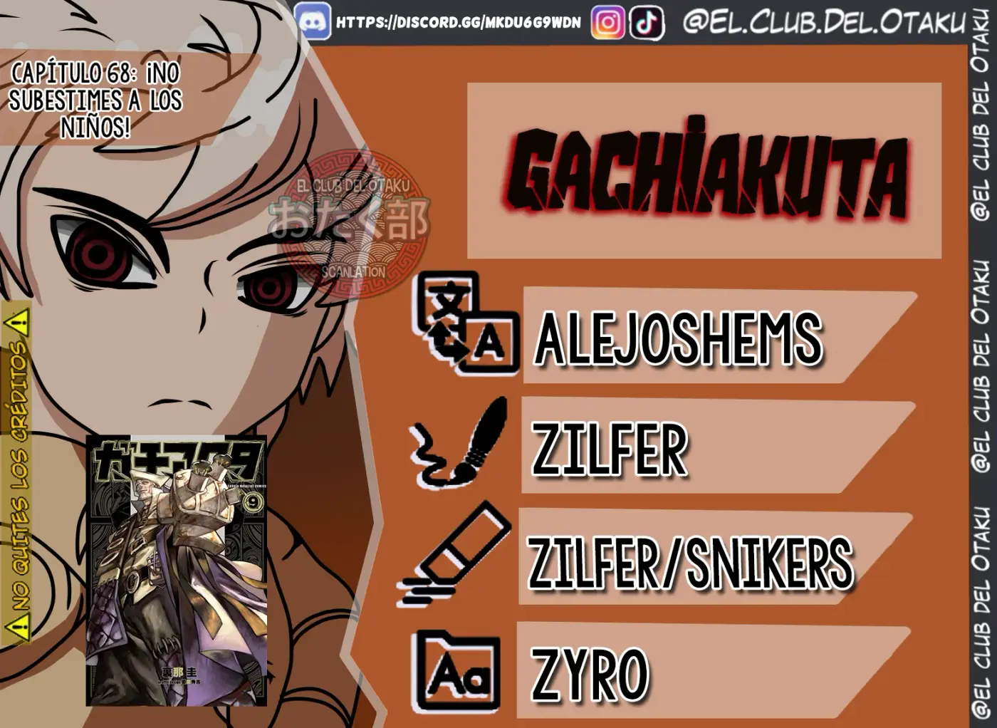 Gachiakuta capítulo 68, página 1