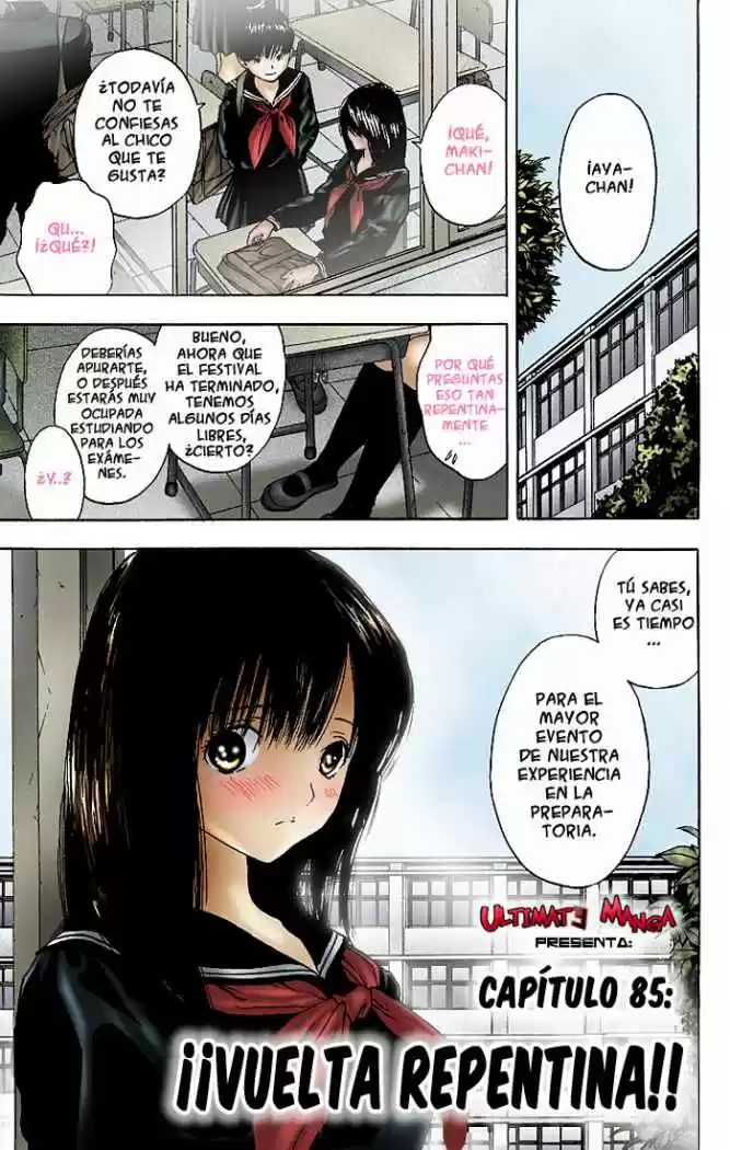 Ichigo 100% capítulo 85, página 19