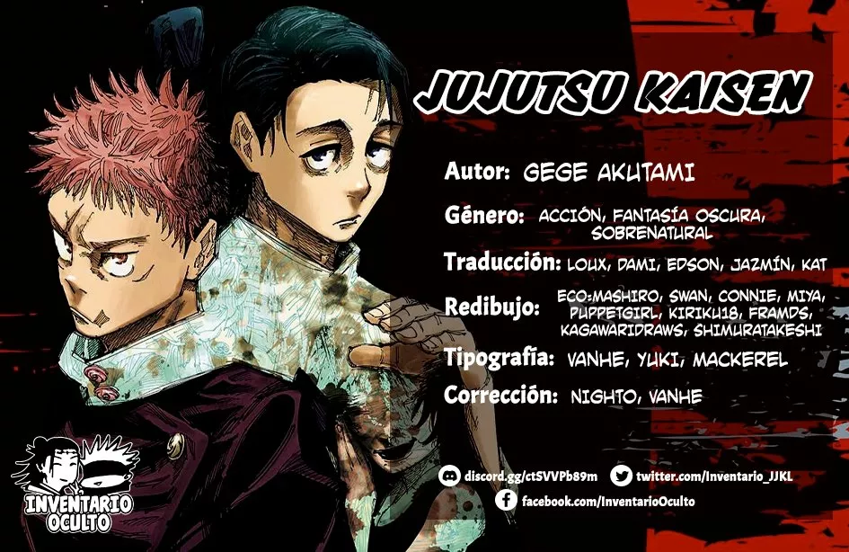 Jujutsu Kaisen capítulo 113, página 1