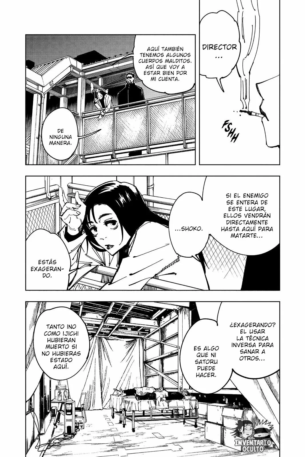 Jujutsu Kaisen capítulo 113, página 7
