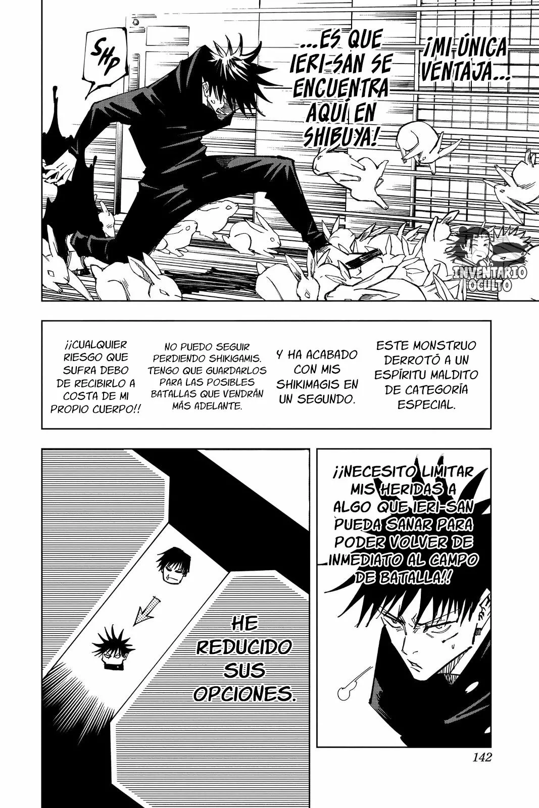 Jujutsu Kaisen capítulo 113, página 10