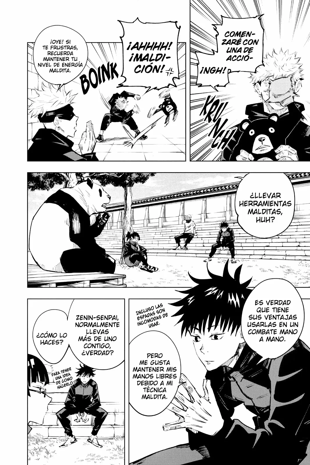 Jujutsu Kaisen capítulo 13, página 7