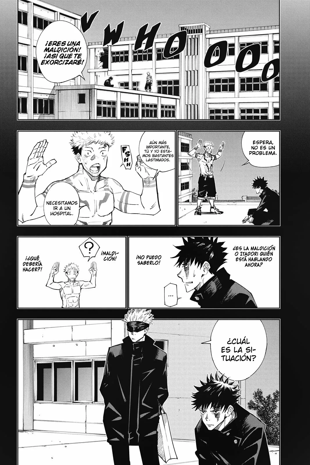 Jujutsu Kaisen capítulo 2, página 5